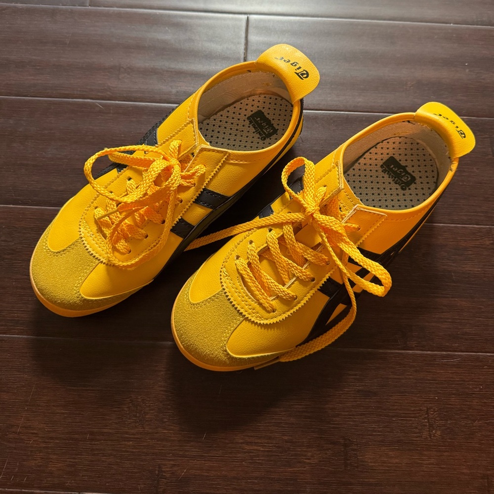 Onitsuka Tiger Mexico 66 (Kill Bill) by Asics Yellow with Black Stripes Sneakers